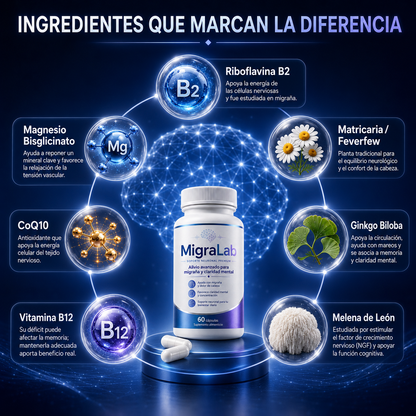 MigraLab | Apoyo Neuronal AntiMigrañas