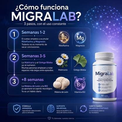 MigraLab | Apoyo Neuronal AntiMigrañas